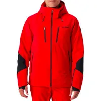 Spyder - Wasserdichte und warme Skijacke mit Primaloft - Alyeska Jacket Red für Herren - Größe L - Rot