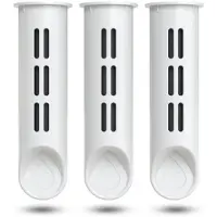 Dafi SET bestehend aus 3 Filtern für SOFT und SOLID Wasserfilter, weiß
