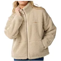 Rip Curl - Women's Cala Nights Sherpa Jacket - Fleecejacke Gr XL beige