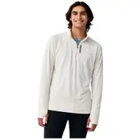 Brooks Momentum Thermal Herren 1/2 Zip Bone Bone M