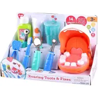 Playgo Tiger Zahnarzt Set - 14-teilig.