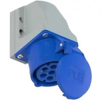 Pce 117-9v CEE-Wandsteckdose 16A 7p 9h IP44/IP54 1179v