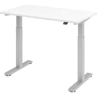 Bümö Schreibtisch elektrisch XMST (Mini) - Nachbildung: Weiß, Größe: 120 x 67,2 cm