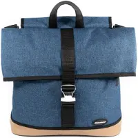 Haberland Einzeltasche Melan I blau - robuste Gepäckträgertasche mit Komfortb...