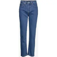 Levi's Damen Jeanshose 501 Crop High Rise, Straight Fit, Blau (Jazz Pop), W30/L30