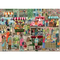 Sonstige Verlage Street Market 1000 PC Puzzle