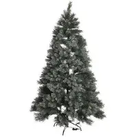 OEM Weihnachtsbaum Kunststoff mit LED, Nevado, 84x84x120 cm