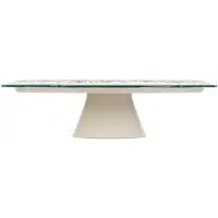 Salt & pepper Tortenplatte Cyril Green 32,5 x 9 cm