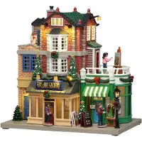 Lemax Olde City Art Gallery, batteriebetrieben (4,5 V), Weihnachtsschmuck