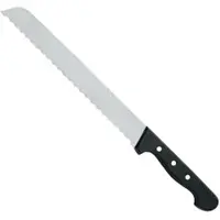 Schneider Küchenmesser mit Wellenschliff, Klinge aus erstklassigem Chrom-Molybdän-Stahl, Klingenlänge: 26 cm