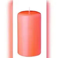 Kopschitz Kerzen 4er Adventskerzen, Adventskranz Kerzen Set Lachs 10 x Ø 5 cm