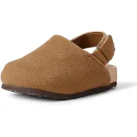 A. Essentials Uni Kinder Komfort Clogs, Braun, 31 EU