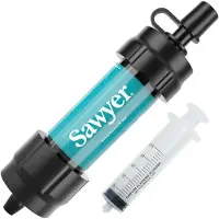 Merkloos Mini-Wasserfilter – leicht und vielseitig – Türkis