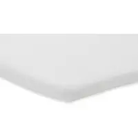 Jollein Spannbettlaken 2er-Pack Baumwolljersey 40x80cm, Weiß