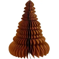 Buitengewoon Boet Papieren Weihnachtsbaum glitter 40 cm moSternd Weihnachtsdekoration (bruin;oranje)