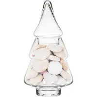 Homla TINSEL Glas Weihnachtsbaum S 26x16 cm