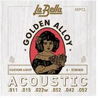 La Bella 40PCL Golden Alloy 011/052