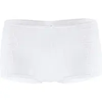 Calida Panty "Etude Toujours", Damen, Gr. L (48/50), Jersey, weiß, Jersey, Obermaterial: 95% Baumwolle, 5% Elasthan, unifarben, normal, Unterhosen Panty, mit Dresdner Spitze an der Vorderseite