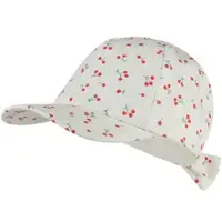 Sterntaler Baseball Cap "Basecap Kirschen", Mädchen, Gr. 49, weiß, Obermaterial: 100% Baumwolle CO., Caps Baseball Cap