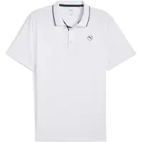 Puma Mattr Elevated Solid Polo - LC white glow (01) XS