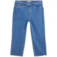 Levi's Damen Plus Size Ribcage Straight Ankle Jeans Jazz Pop (Blau) 24