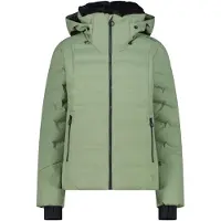 CMP WOMAN JACKET FIX HOOD grün 42