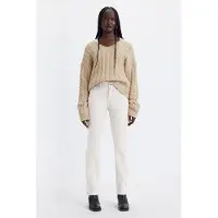 Levi's Damen Jeanshose Classic Mid Rise, Straight Fit, Weiß (Simply White), W27/
