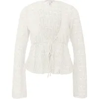 s.Oliver -qs T-shirts Offwhite Größe: XL | Longsleeves Outlet | Damen | Weiß