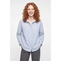 ONLY Hemdbluse "ONLOREGON ALVA LS REG SHIRT NOOS WVN" Materialmix, regular fit