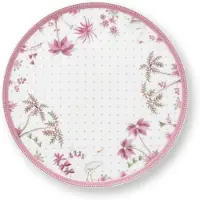 Pip studio Tortenplatte Mini Jolie Dots Gold Pink 21cm