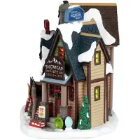 Lemax Bighorn Peak Mountain Sports Snow Gear, inkl. Adapter 44338, 100 mA (weiß) – Weihnachtsschmuck von (wit)
