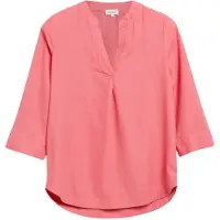 s.Oliver Red Label Leinenmix-Bluse mit Turn-up
