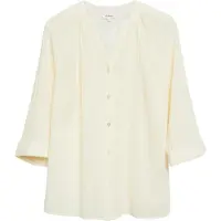 S.oliver Semitransparente Bluse mit Struktur