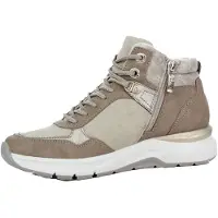 Relife Damenschuhe Schnürstiefel Braun Freizeit