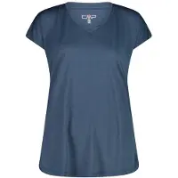 CMP - Women's Jacquard T-Shirt - Funktionsshirt Gr 46 blau