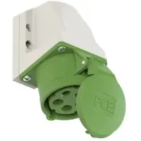 Pce 115-10k CEE-Wandsteckdose (kompakt) 16A 5p 10h IP44 11510k