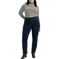 Levi's Damen Plus Size 724 High Rise Straight Straight Fit