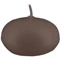 Kopschitz Kerzen Maxi Schwimmkerzen Mocca Ø 80 x 32 mm, 8 Stück