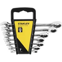 Stanley Ratschen-Schlüssel Set 7-teilig, Werkzeug, Handwerkzeug, Trinquete