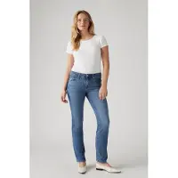 Levi's Damen Jeanshose Classic Mid Rise, Straight Fit, Lapis Speed, W28/L32