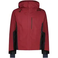 CMP Herren Unlimitech Skijacke mit Kapuze rot 54