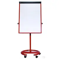 MAUL Mobiles Flipchart, rot