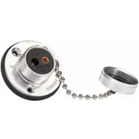 Hella Steckdose 8JB 002 281-002 64mm Aluminium Blisterpack