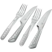 Weber Deluxe Steak-Set 4-tlg, Edelstahl