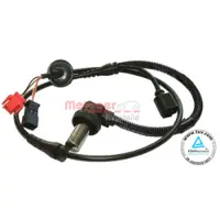 METZGER Sensor, Raddrehzahl Vorderachse [Hersteller-Nr. 0900065] für Skoda, Audi, VW