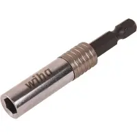 Wiha 7148 CS, Stahl, Sechskantschaft, 25,4 / 4 mm (1 / 4 Zoll), Sechskantschaft, ISO 1173, 6,6 cm