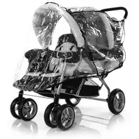 ABC Design Regenverdeck für Tandem in Mehrfarbig ab | Gr.: onesize