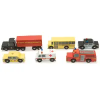 Le Toy Van LTV - American Toy Car Set -100%