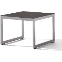 Sieger Loungetisch mit Glasplatte 60x60x44 cm