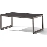 Sieger Loungetisch mit Glasplatte 110x60x44 cm